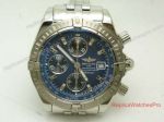 Buy Replica Breitling Chronomat Evolution Blue Chronograph Watch
